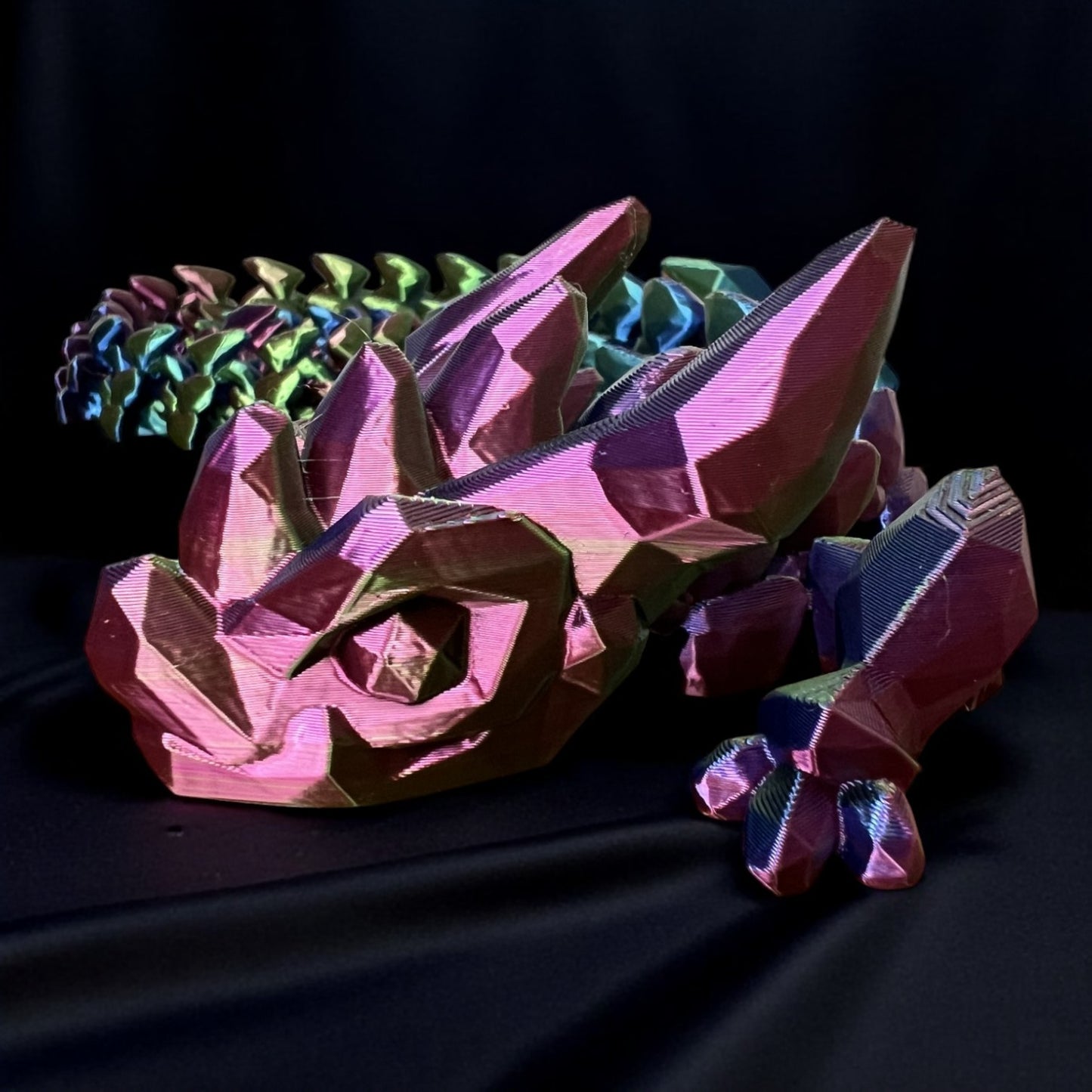 Jagged Emerald Dragon