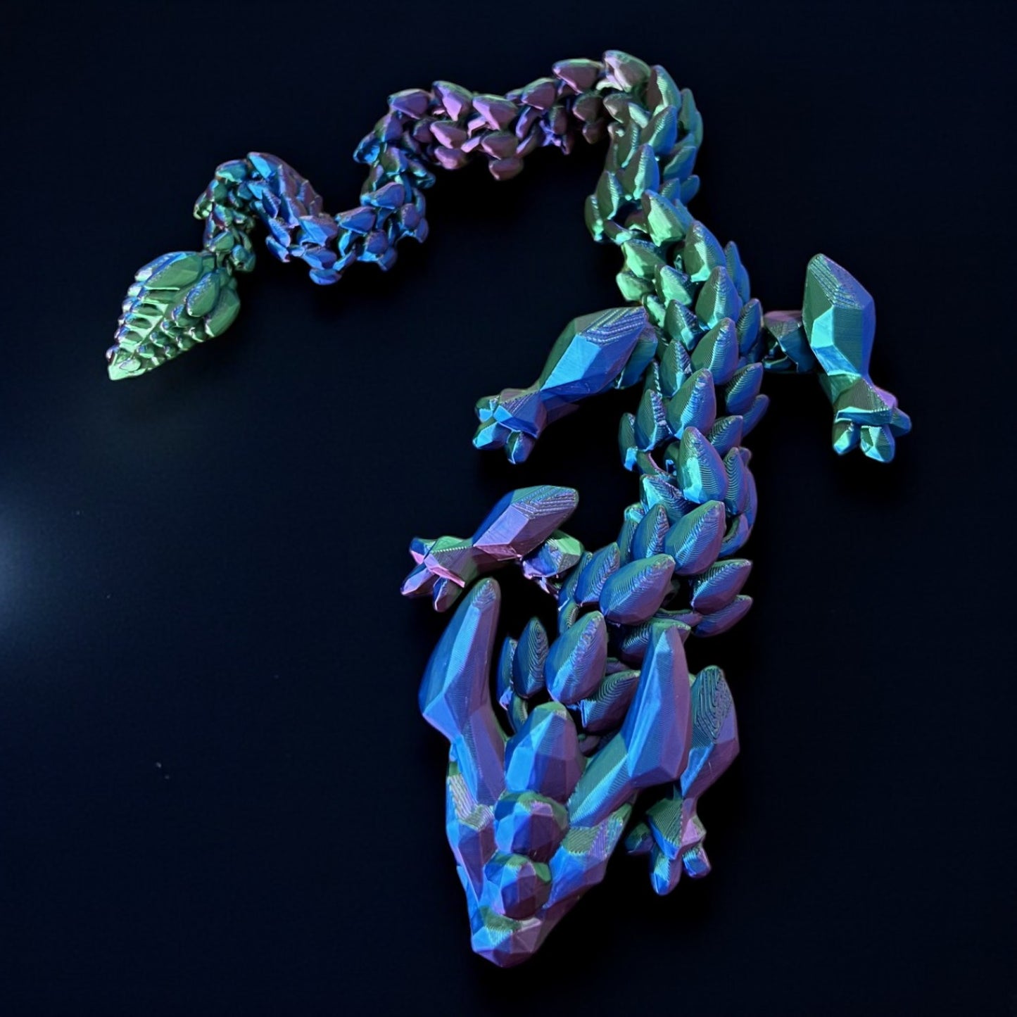 Jagged Emerald Dragon