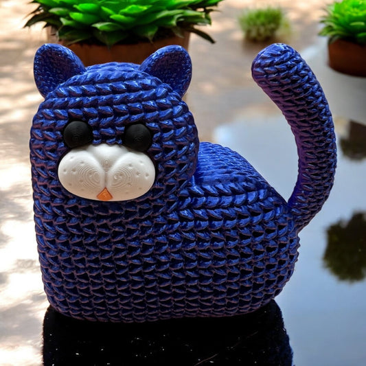 'Knitted' Cat Container