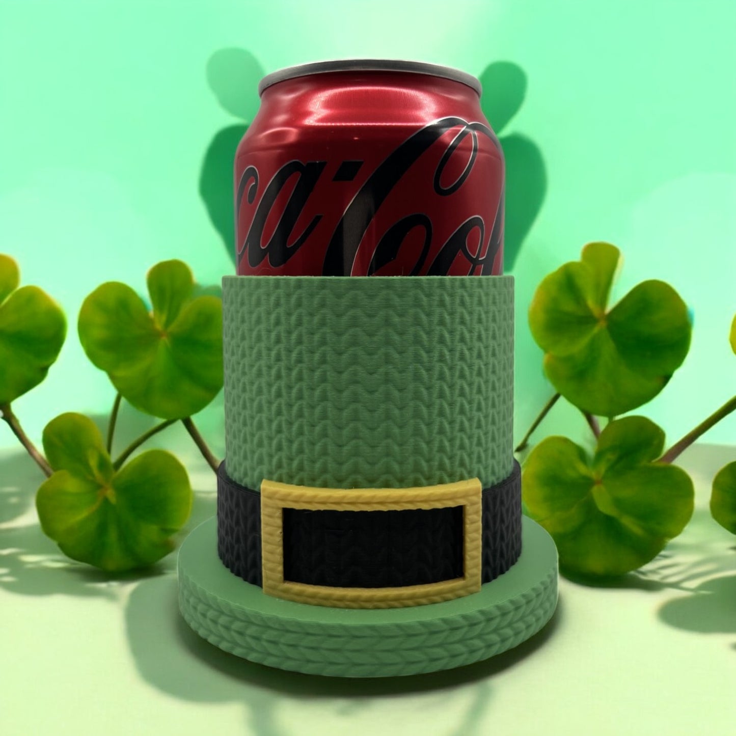 'Knitted' Leprechaun Hat Drinking Koozie