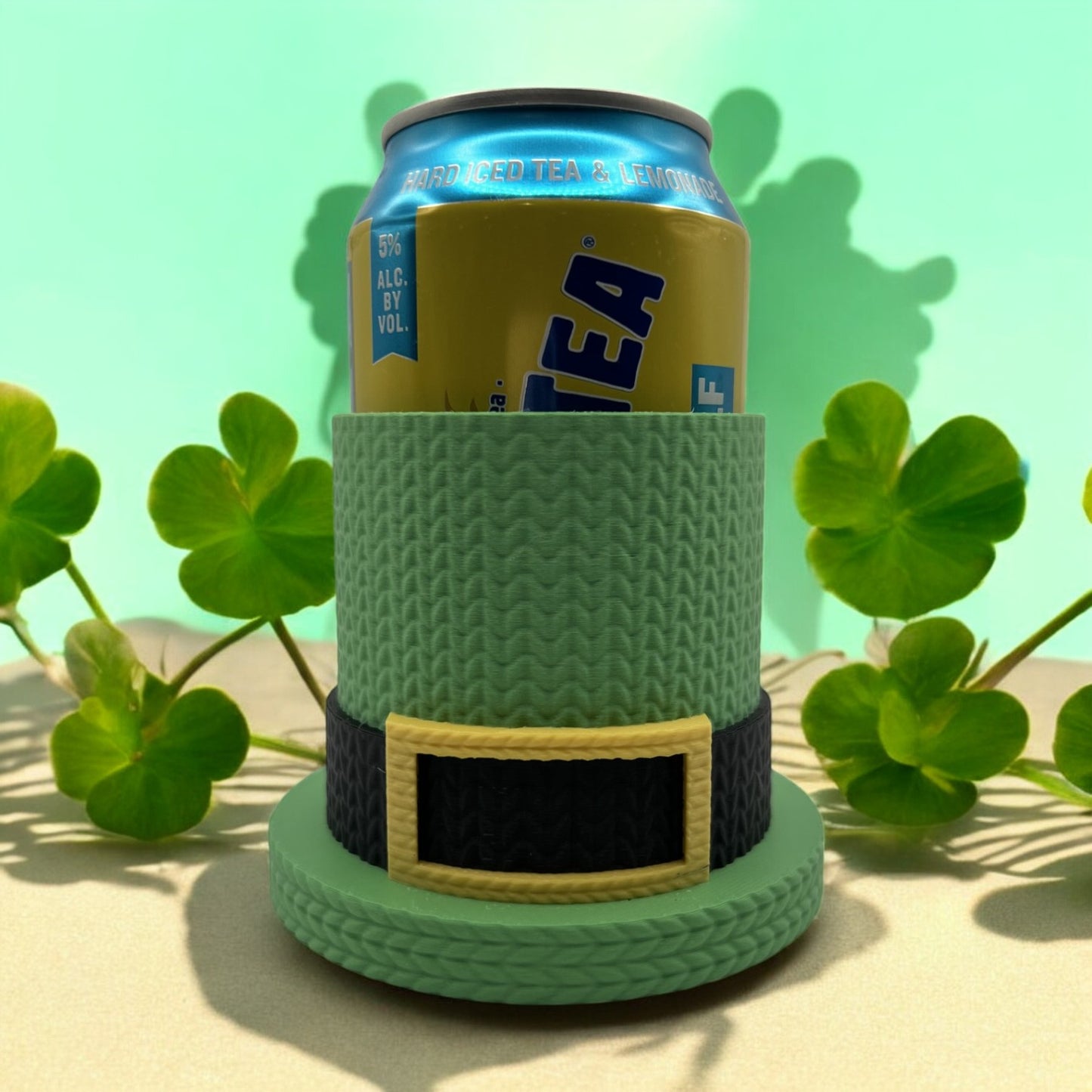 'Knitted' Leprechaun Hat Drinking Koozie